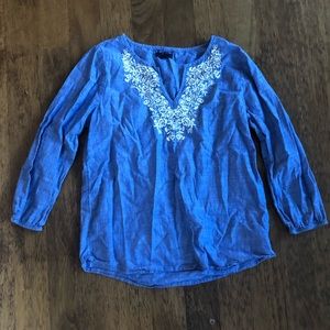 Gap Chambray Tunic Size Medium